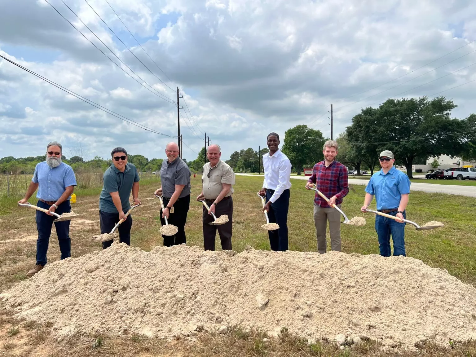 Huggins Groundbreaking