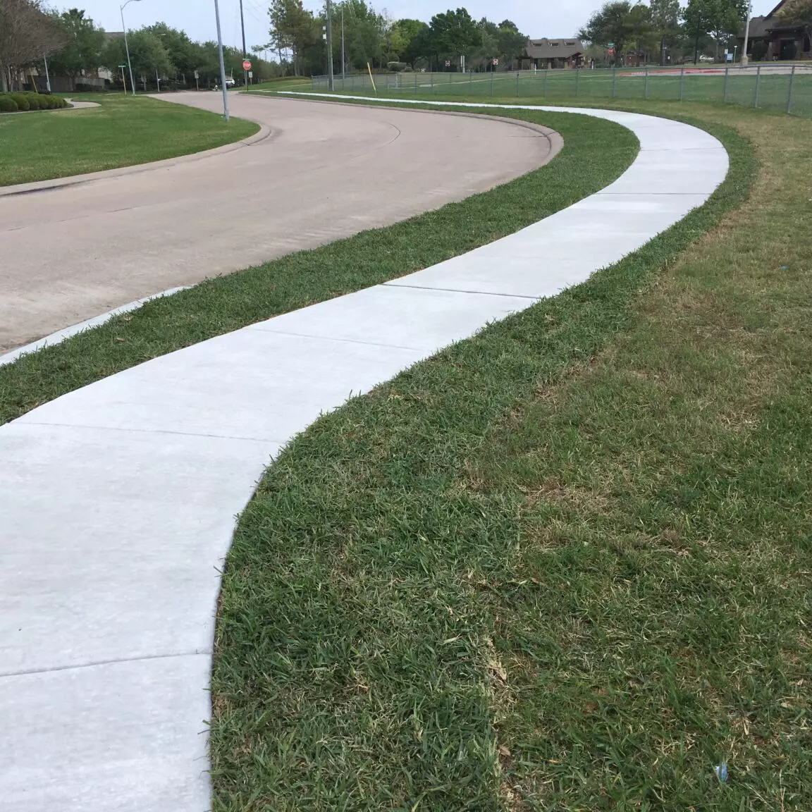 Fort Bend Co Trophy Lane Sidewalk Fort Bend Co Trophy Lane Sidewalk